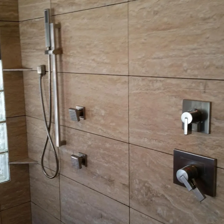 Shower fixture installation for Water Heater Replacement in Lewistown